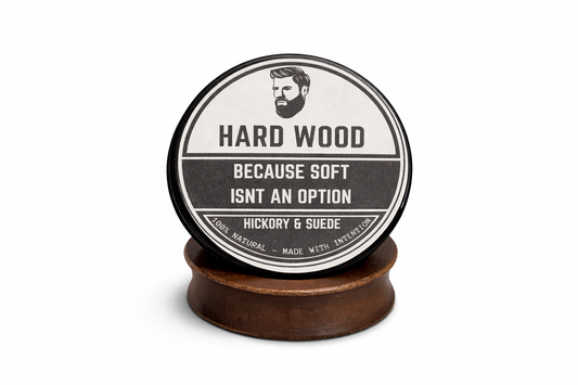 Hardwood | Hickory & Suede | Because soft isnt an option