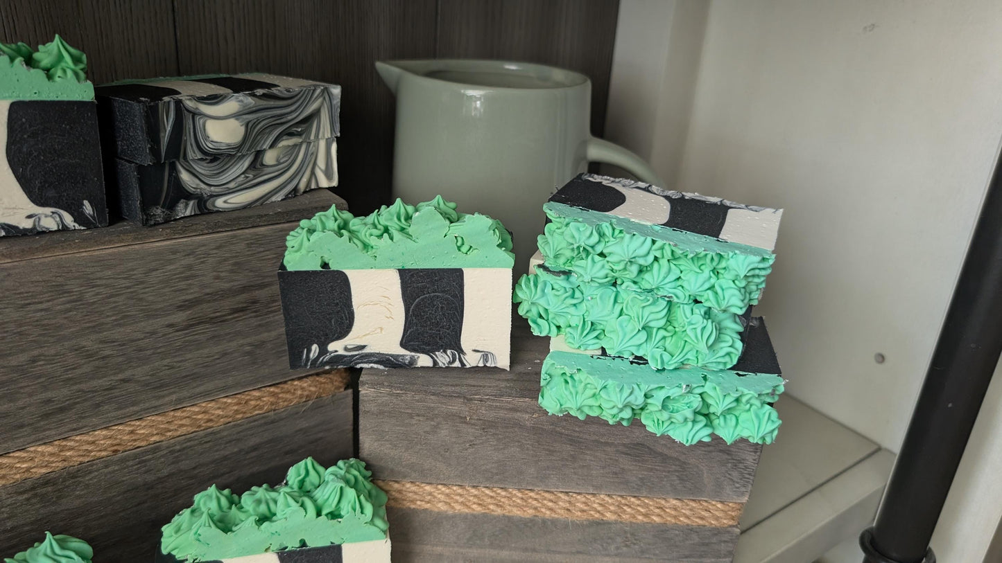 Beetlejuice Bar Soap: Green Tea & Cucumber Scent