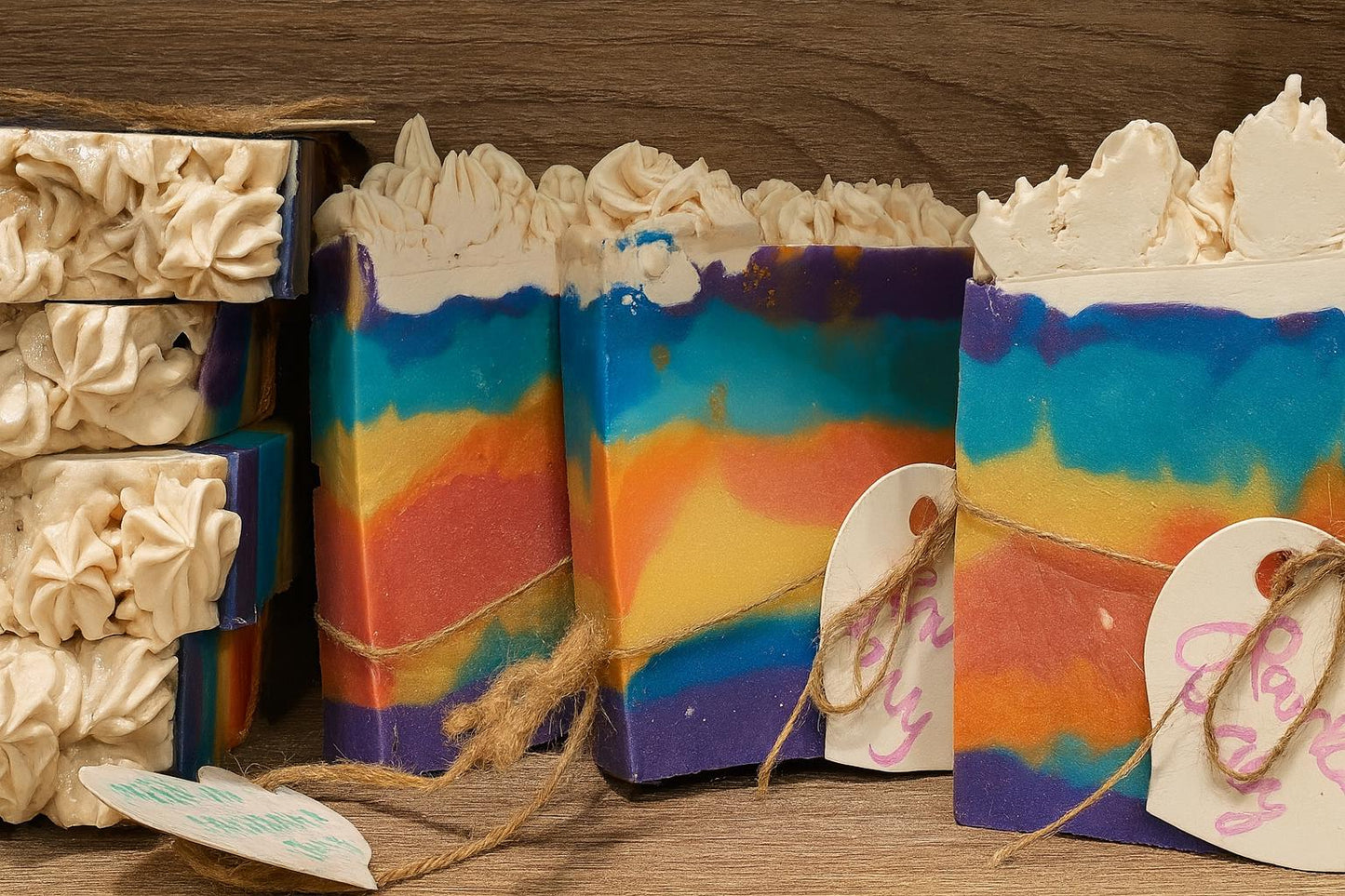 Rainbow Candy Soap