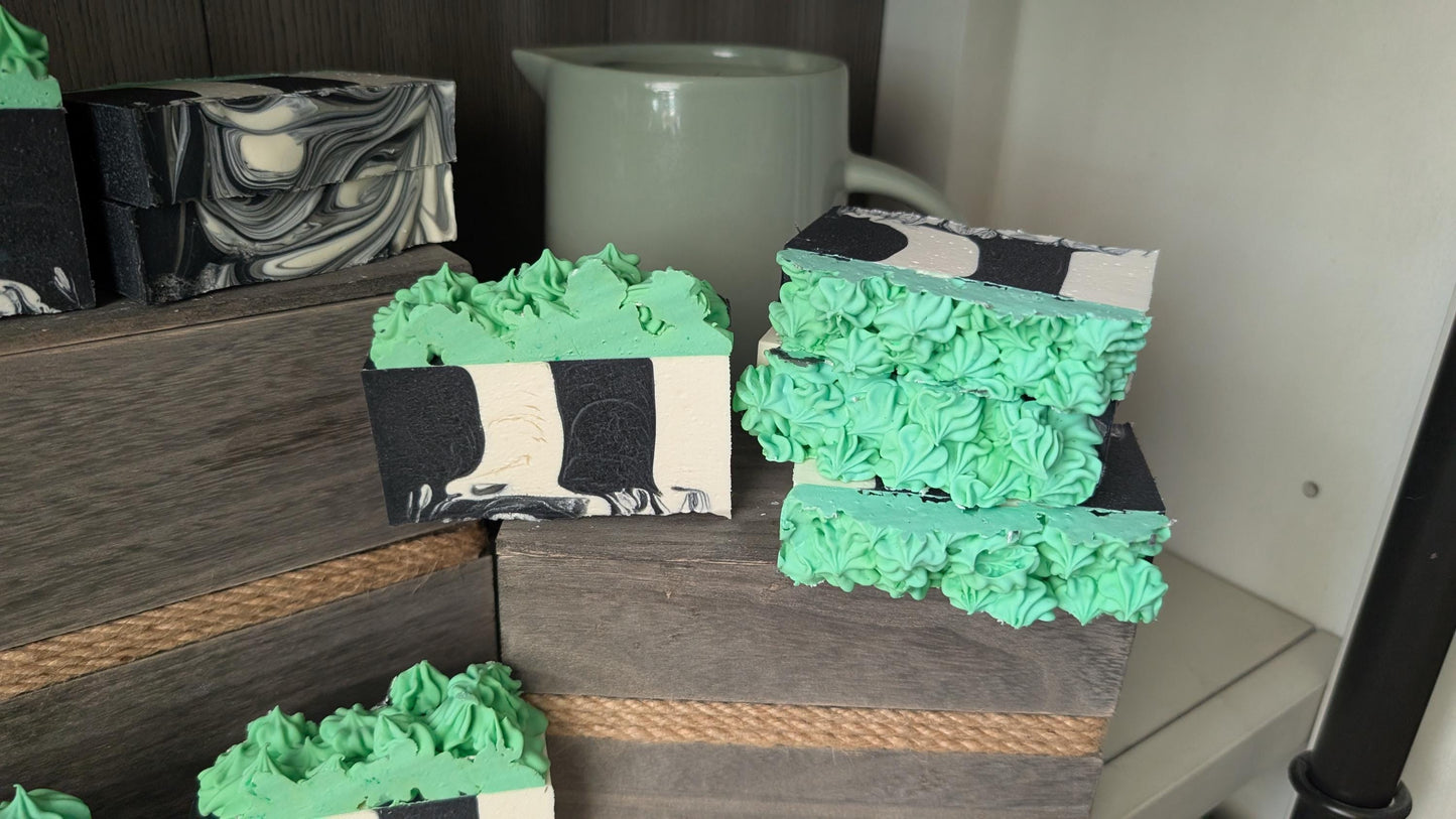 Beetlejuice Bar Soap: Green Tea & Cucumber Scent