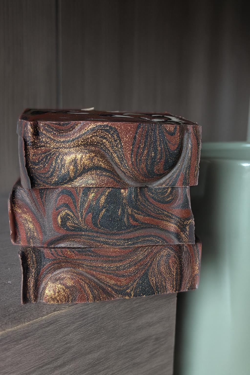 Kentucky Bourbon Soap: Handmade Cold Process Bar, Wood Scent