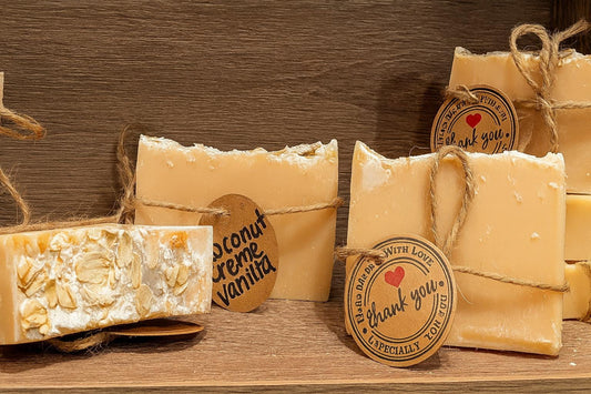 Coconut Creme Vanilla - Exfoliating Oatmeal