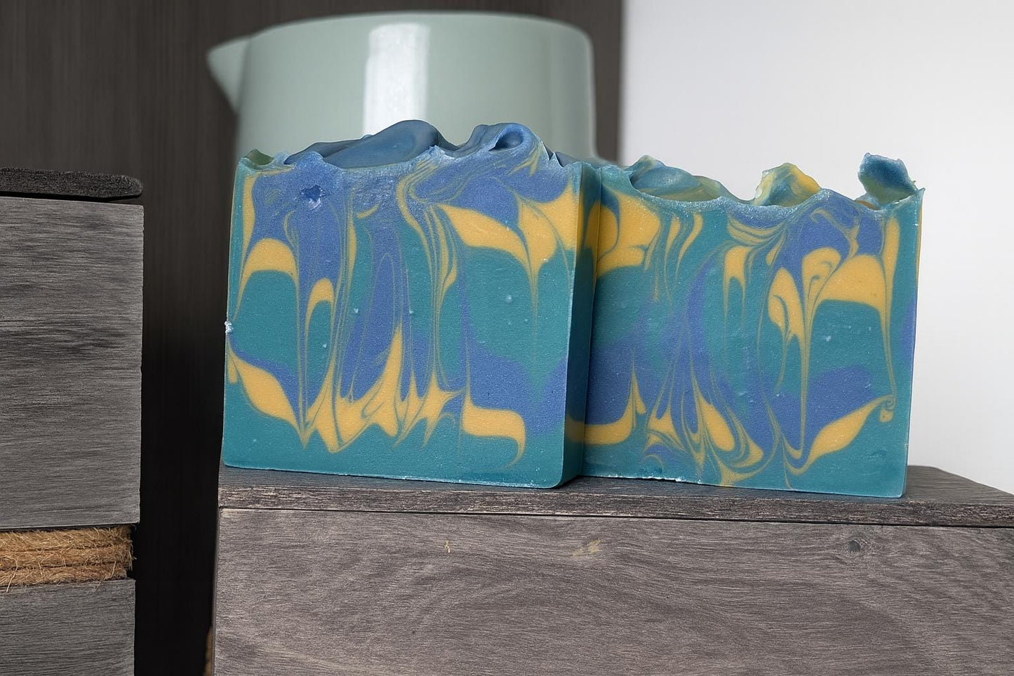 Pineapple Kiwi Soap: Handmade Artisan Cold Process Soap