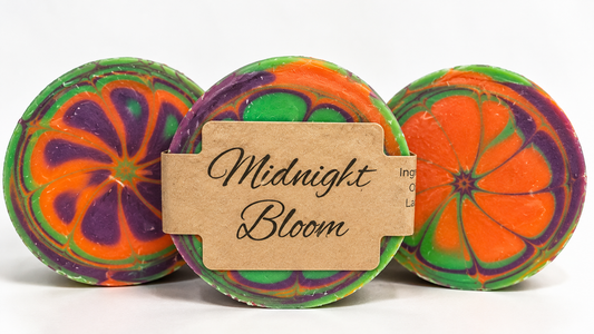 Midnight Bloom | Handmade Tallow Soap