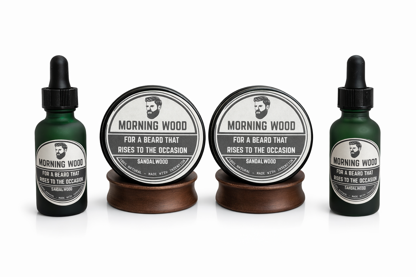 Morning Wood | Sandalwood | For a beard that rises to the occasion