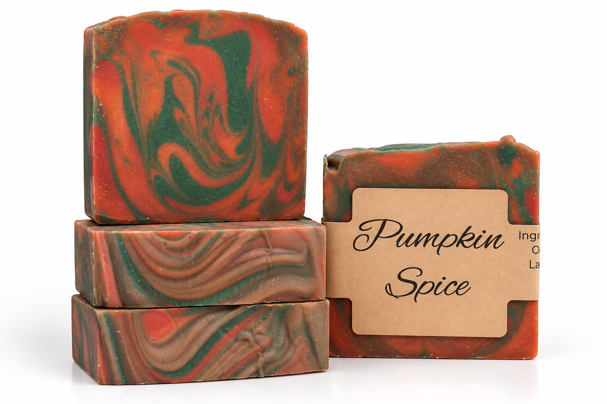 Pumpkin Spice | Handmade Vegan Cold Process Soap