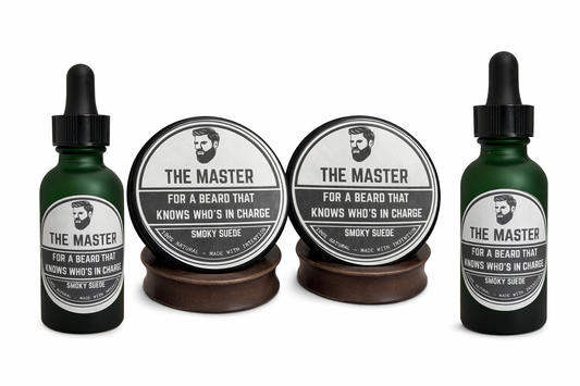 The Master | Smoky Suede | For a beard that knows who is in charge