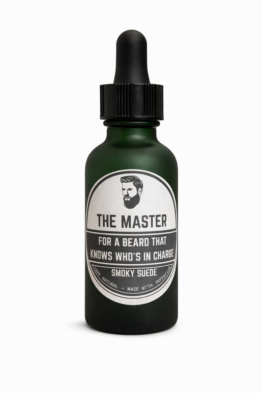The Master | Smoky Suede | For a beard that knows who is in charge