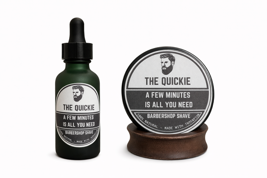 The Quickie | Barbershop Shave | A few minutes is all you need