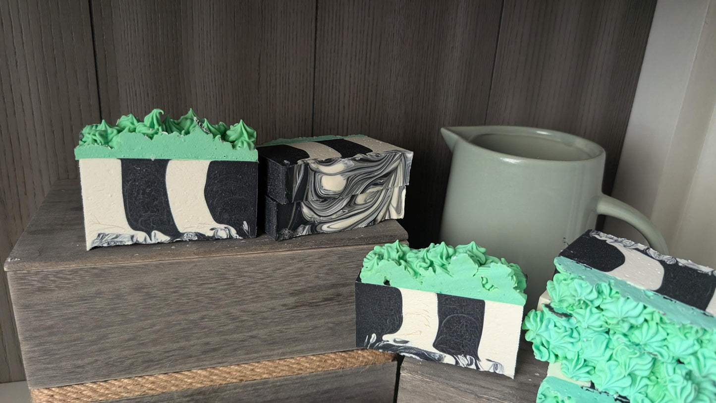Beetlejuice Bar Soap: Green Tea & Cucumber Scent