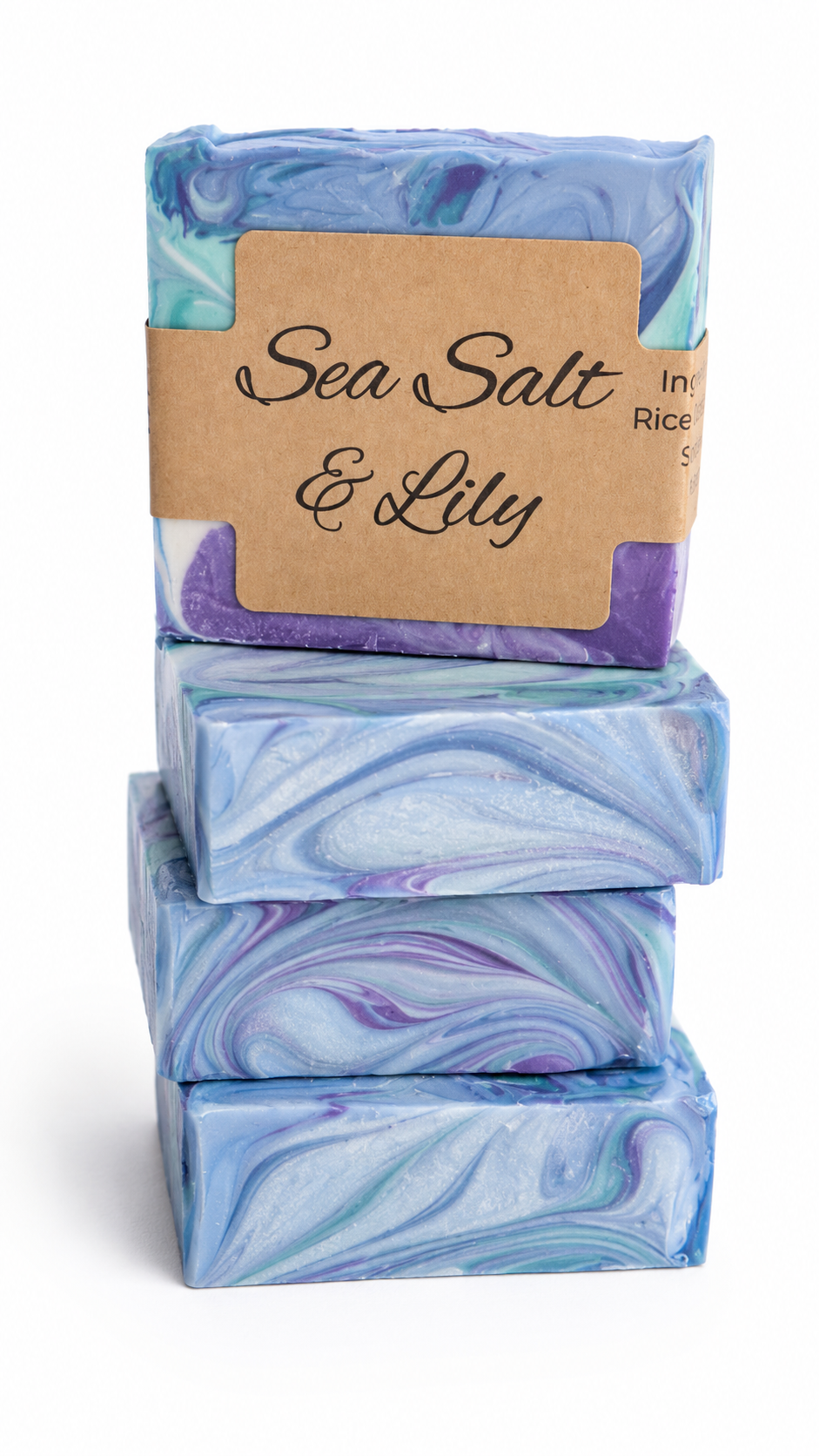 Sea Salt & Lily | Handmade Cold Process Soap