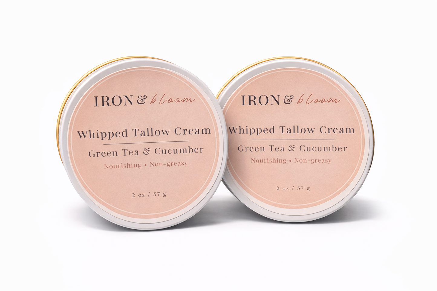Green Tea & Cucumber | Whipped Tallow Cream