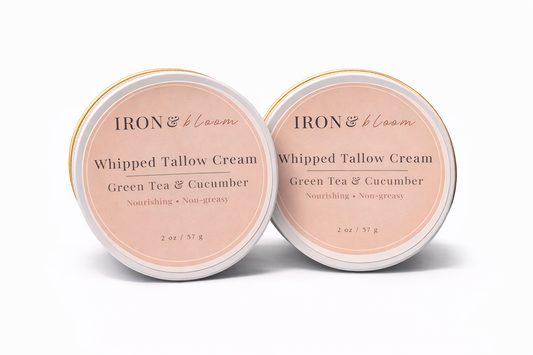 Green Tea & Cucumber | Whipped Tallow Cream