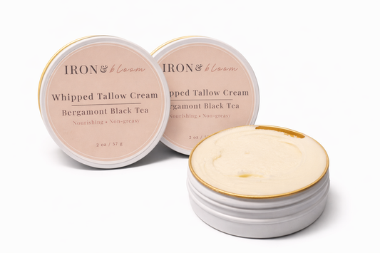 Bergamot & Black Tea | Whipped Tallow Cream
