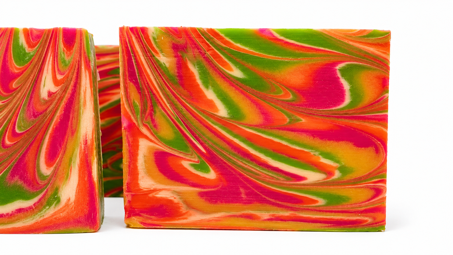 Rainbow Sherbet | Handmade Cold Process Soap