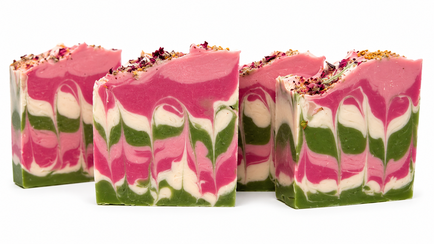 Honeysuckle Rose | Handmade Cold Process Soap