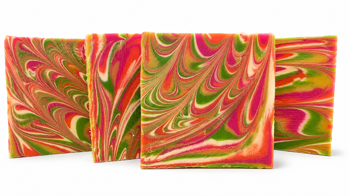 Rainbow Sherbet | Handmade Cold Process Soap