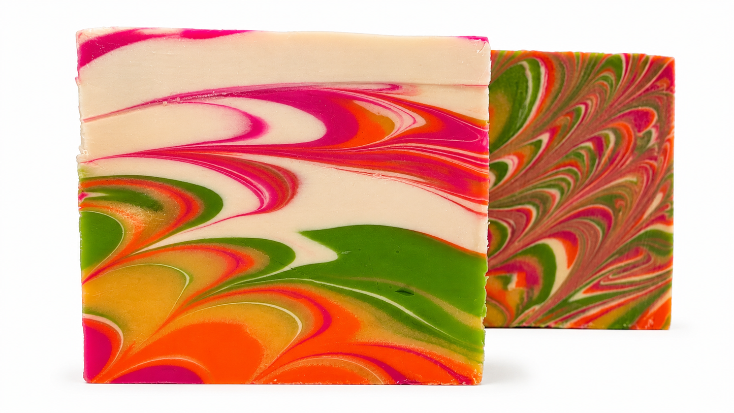 Rainbow Sherbet | Handmade Cold Process Soap